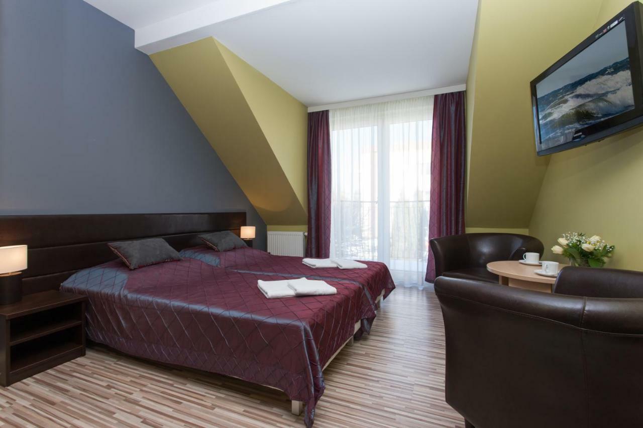 Ferienwohnung Na Bialej Rewal Exterior foto